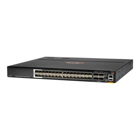 Commutateur - C3 - Géré - 32 x 1 - 10 - 25 Gigabit Ethernet SFP - SFP+ - SFP28 + 4 x 40 - 100 Gigabit Q... (JL700C)_1