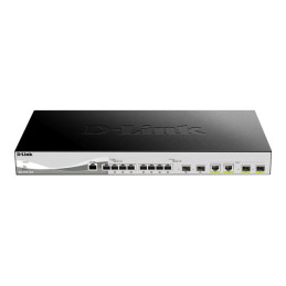 Commutateur - intelligent - 8 x 10GBase-T + 2 x combo 10 Gigabit SFP+ - RJ-45 + 2 x SFP+ - de ... (DXS-1210-12TC/E)_1