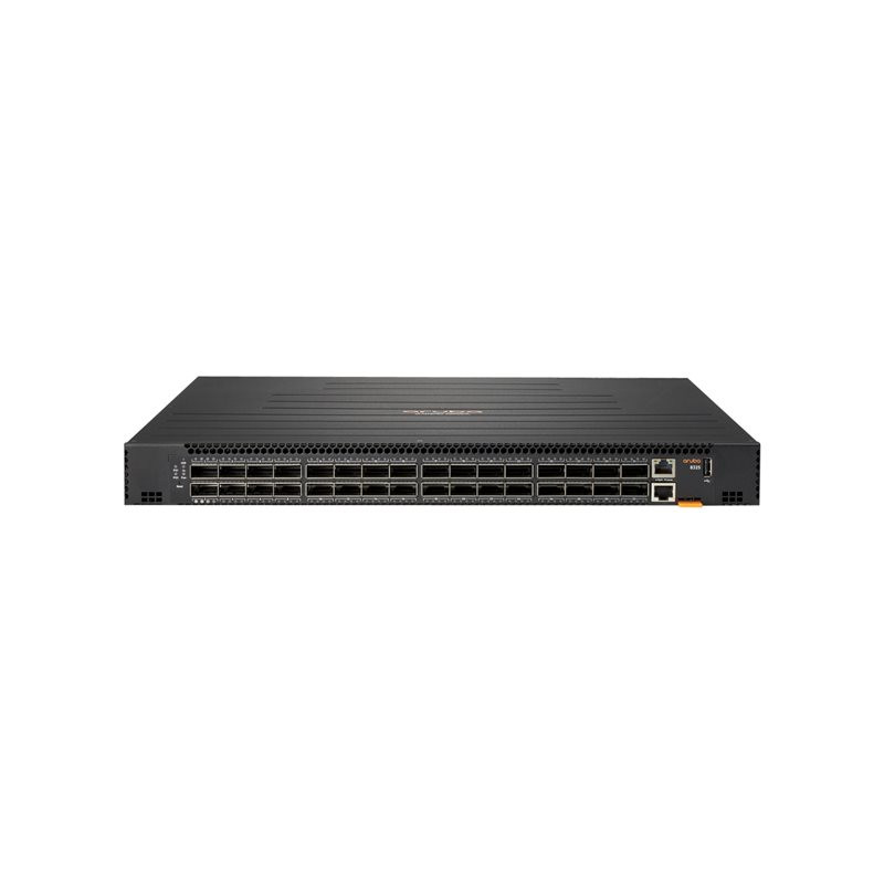 Commutateur - C3 - Géré - 32 x 100 Gigabit QSFP28 - 40 Gigabit QSFP+ - flux d'air de l'avant vers l'arr... (JL859A)_1