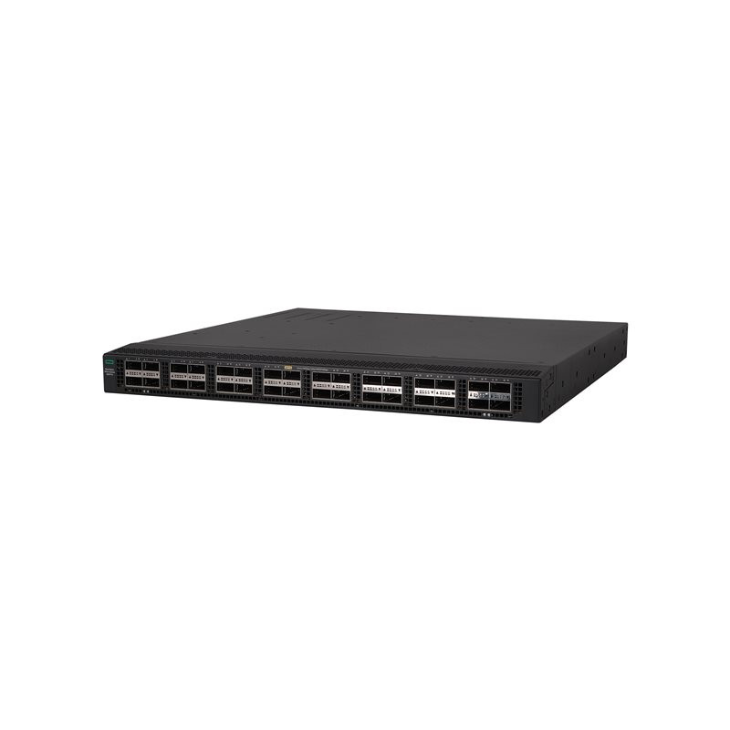 Commutateur - C3 - Géré - 32 x 100 Gigabit QSFP28 + 2 x Gigabit SFP - Montable sur rack (JQ077A)_1