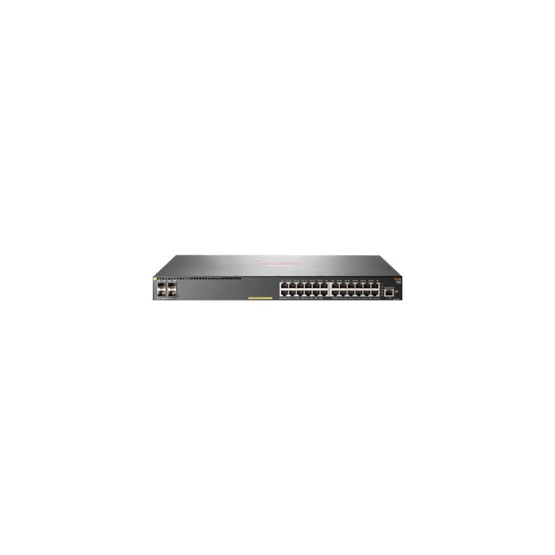 Commutateur - C3 - Géré - 24 x 10 - 100 - 1000 (PoE+) + 4 x 1 gigabit - 10 gigabit SFP+ (liaison mon... (JL255AABB)_1