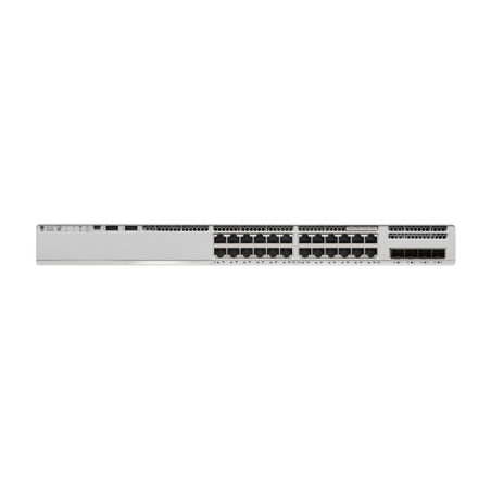 Network Essentials - commutateur - C3 - 24 x 10 - 100 - 1000 (PoE+) + 4 x SFP+ 10 Go (liaison ... (C9200L-24P-4X-E)_1