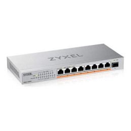 Commutateur - non géré - non géré - 8 x 100 - 1000 - 2.5G (PoE++) + 1 x Gigabit SFP - 10 Gig... (XMG-108HP-EU0101F)_1