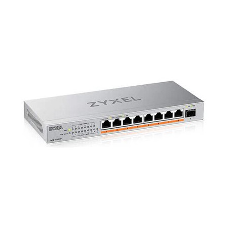 Commutateur - non géré - non géré - 8 x 100 - 1000 - 2.5G (PoE++) + 1 x Gigabit SFP - 10 Gig... (XMG-108HP-EU0101F)_1