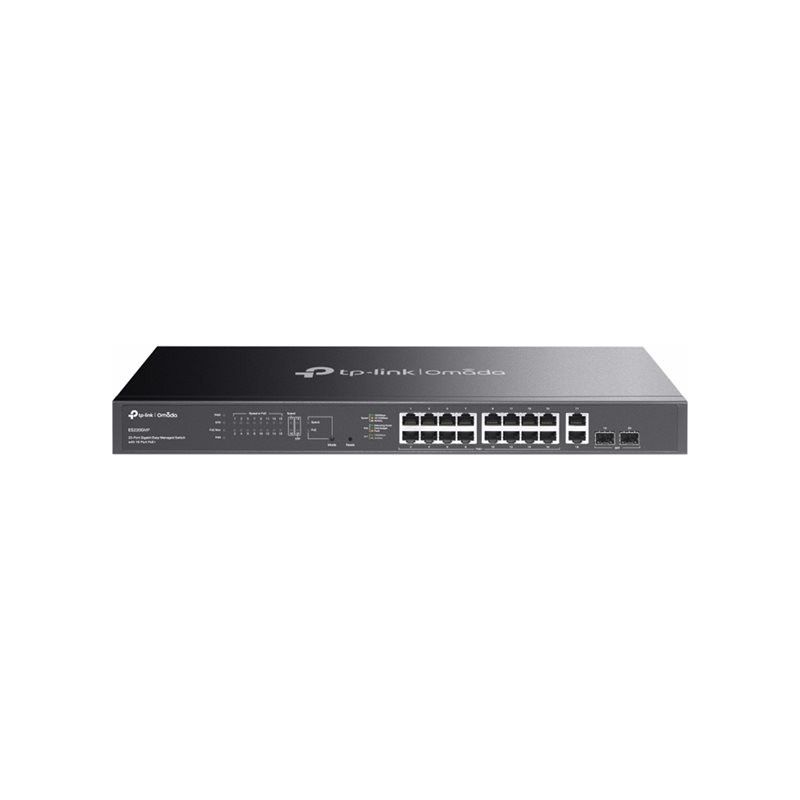 Commutateur - Géré - 16 x 10 - 100 - 1000 (PoE+) + 2 x 10 - 100 - 1000 + 2 x Gigabit SFP - Montable s... (ES220GMP)_1