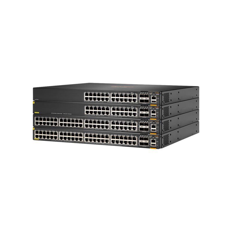 Commutateur - C3 - Géré - 24 x 10 - 100 - 1000 (PoE+) + 4 x 50 Gigabit Ethernet SFP56 - flux d'air d... (JL666AABB)_1