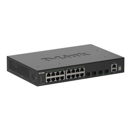 Commutateur - intelligent - 16 x 10 - 100 - 1000 + 4 x 10 Gigabit SFP+ - de bureau, Montable sur... (DGS-1530-20/E)_1