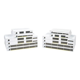 Commutateur - C3 - intelligent - 8 x 10 - 100 - 1000 + 2 x SFP Gigabit combiné - Montable s... (CBS250-8T-E2GEU-RF)_1