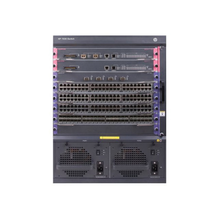 Commutateur - Géré - 8 x 1 Gigabit - 10 Gigabit SFP+ + 2 x 40 Gigabit QSFP+ - Montable sur rack (JH332A)_1