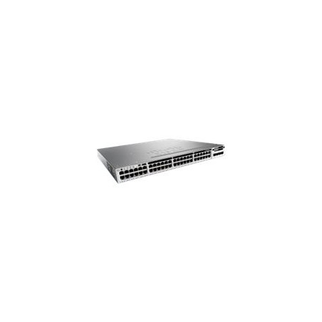 Commutateur - C3 - Géré - 48 x 10 - 100 - 1000 - de bureau, Montable sur rack - reconditionné (WS-C3850-48T-S-RF)_1
