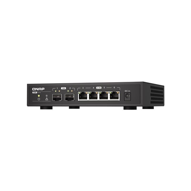 Commutateur - non géré - 2 x 10 Gigabit SFP+ + 4 x 2.5GBase-T - de bureau (QSW-2104-2S)_1