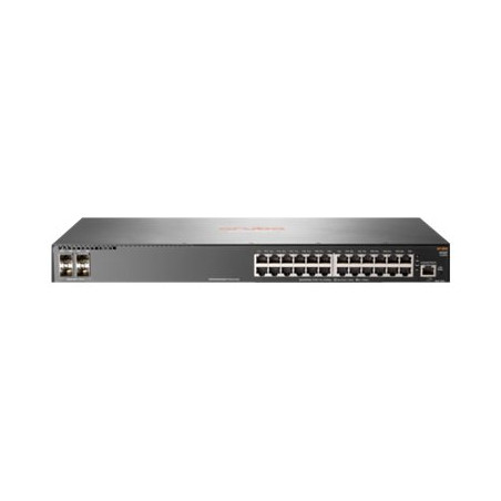 Commutateur - C3 - Géré - 24 x 10 - 100 - 1000 + 4 x Gigabit SFP (liaison montante) - Montable sur r... (JL259AABB)_1