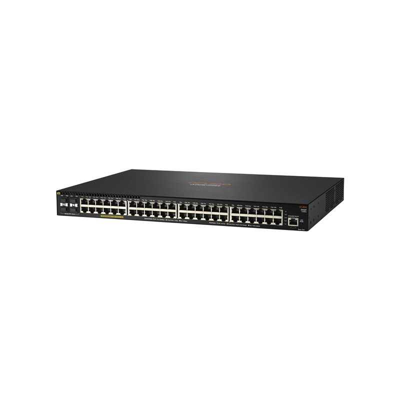 Commutateur - C3 - Géré - 48 x 10 - 100 - 1000 (PoE+) + 4 x 1 gigabit - 10 gigabit SFP+ (liaison mon... (JL558AABB)_1