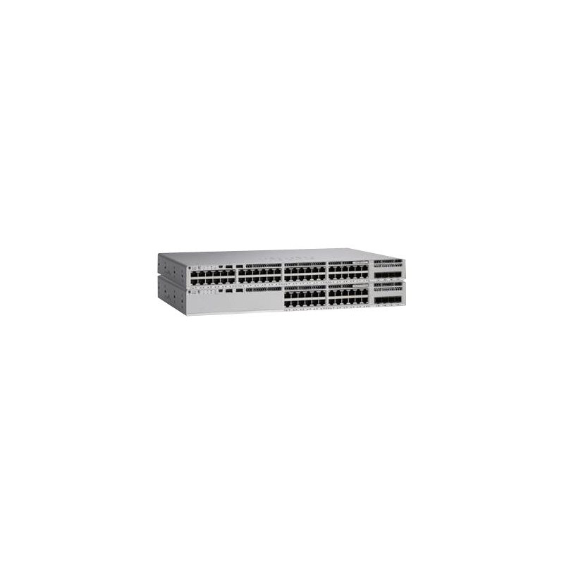 Network Essentials - commutateur - C3 - 24 x 10 - 100 - 1000 + 4 x Gigabit SFP (liaison mon... (C9200L-24T-4G-E-RF)_1