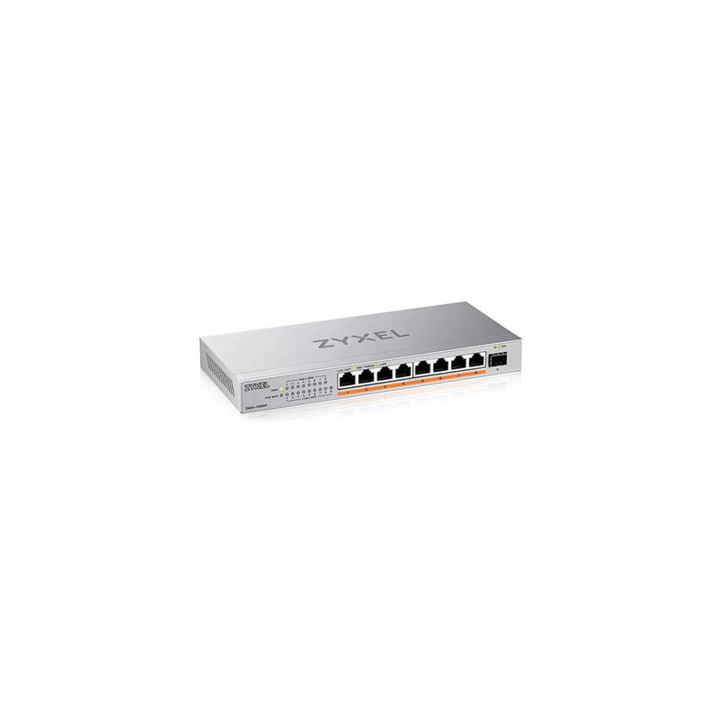 Commutateur - non géré - non géré - 8 x 100 - 1000 - 2.5G (PoE++) + 1 x Gigabit SFP - 10 Gig... (XMG-108HP-EU0101F)_1