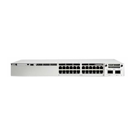 Network Essentials - commutateur - C3 - Géré - 24 x 10 - 100 - 1000 (PoE+) - Montable sur rack - P... (C9300-24P-E)_1