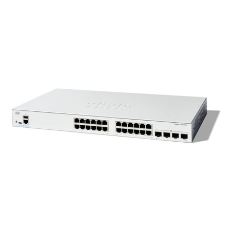 Commutateur - C3 - intelligent - 24 x 10 - 100 - 1000 + 4 x Gigabit SFP - Montable sur rack (C1200-24T-4G)_1