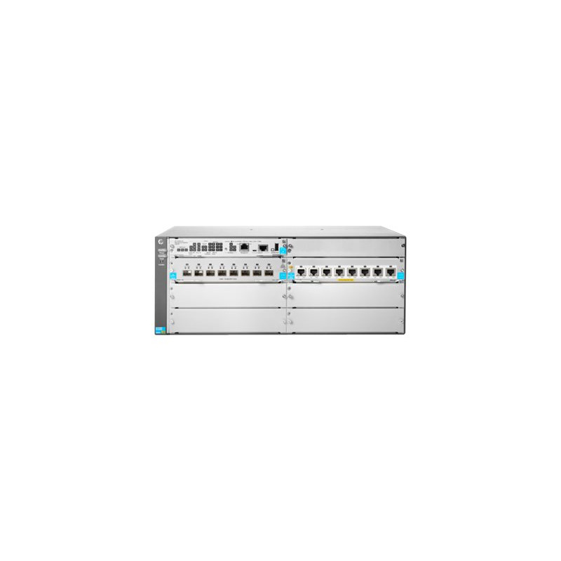 Commutateur - Géré - 8 x 1 Gigabit - 10 Gigabit SFP+ + 8 x 1 - 2.5 - 5 - 10GBase-T (PoE+) - Montable su... (JL002A)_1