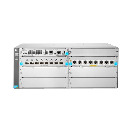 Commutateur - Géré - 8 x 1 Gigabit - 10 Gigabit SFP+ + 8 x 1 - 2.5 - 5 - 10GBase-T (PoE+) - Montable su... (JL002A)_1