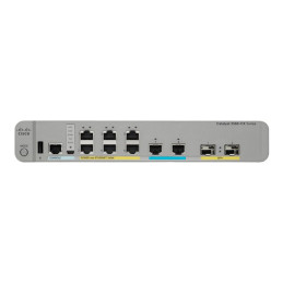 Commutateur - Géré - 8 x 10 - 100 - 1000 (PoE+) + 2 x combo 10 gigabits SFP+ - de bureau, Mo... (WS-C3560CX-8XPD-S)_1