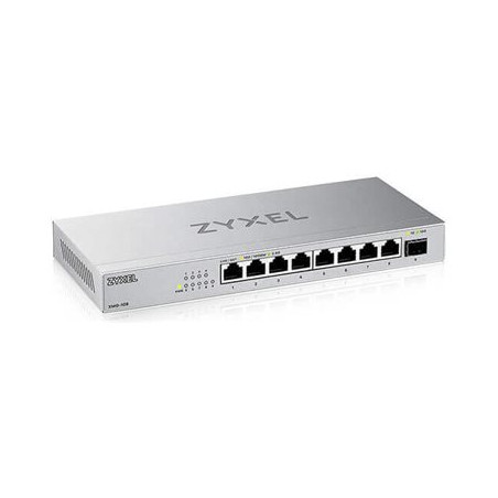 Commutateur - non géré - non géré - 8 x 100 - 1000 - 2.5G + 1 x Gigabit SFP - 10 Gigabit SFP+ ... (XMG-108-ZZ0101F)_1