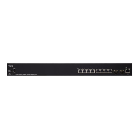 Commutateur - Géré - 6 x 10 Gigabit Ethernet + 2 x 10 Gigabit Ethernet - 10 Gigabit Etherne... (SX350X-08-K9-EU-RF)_1