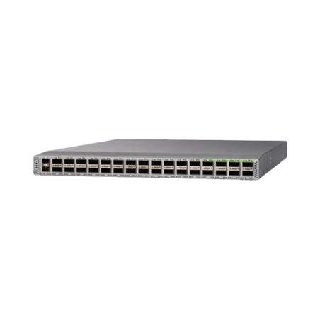 Commutateur - 32 x 100 Gigabit QSFP28 - 40 Gigabit QSFP28 + 2 x 1 Gigabit - 10 Gigabit SFP+ - Mo... (N9K-C9332C-RF)_1