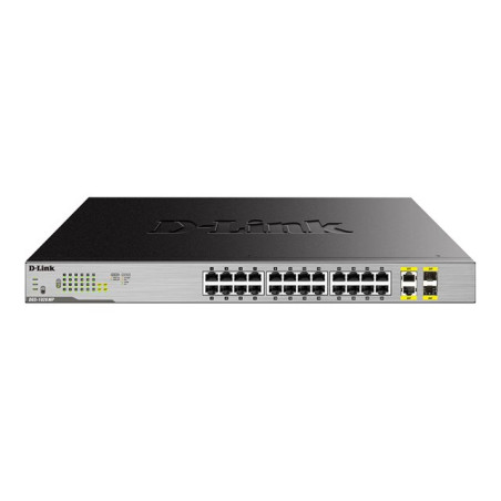 24-Port Desktop Gigabit PoE+2GE Combo (DGS-1026MP)_1