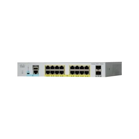 Commutateur - Géré - 8 x 10 - 100 - 1000 + 2 x Gigabit SFP (liaison montante) - de bureau, ... (WS-C2960L-8TSLL-RF)_1