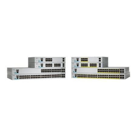 Commutateur - Géré - 24 x 10 - 100 - 1000 (PoE+) + 4 x Gigabit SFP (liaison montante) - de ... (WS-C2960L24PSLL-RF)_1
