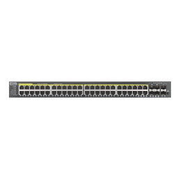 Commutateur - Géré - 44 x 10 - 100 - 1000 (PoE+) + 4 x SFP Gigabit combiné + 2 x Gigabit S... (GS2220-50HP-EU0101F)_2