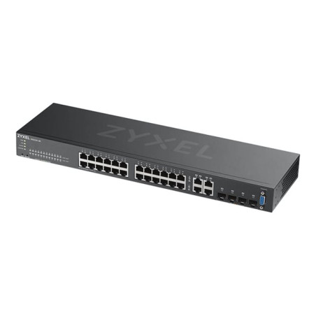 Commutateur - Géré - 24 x 10 - 100 - 1000 + 4 x SFP Gigabit combiné - Montable sur rack (GS2220-28-EU0101F)_1