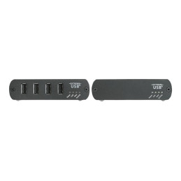 Jusqu'à 100 m - Câble de rallonge USB - USB, USB 2.0 - plus de CAT 5 - 6 - 2 ports - jusqu'à 100 m... (USB2002EXT2)_2