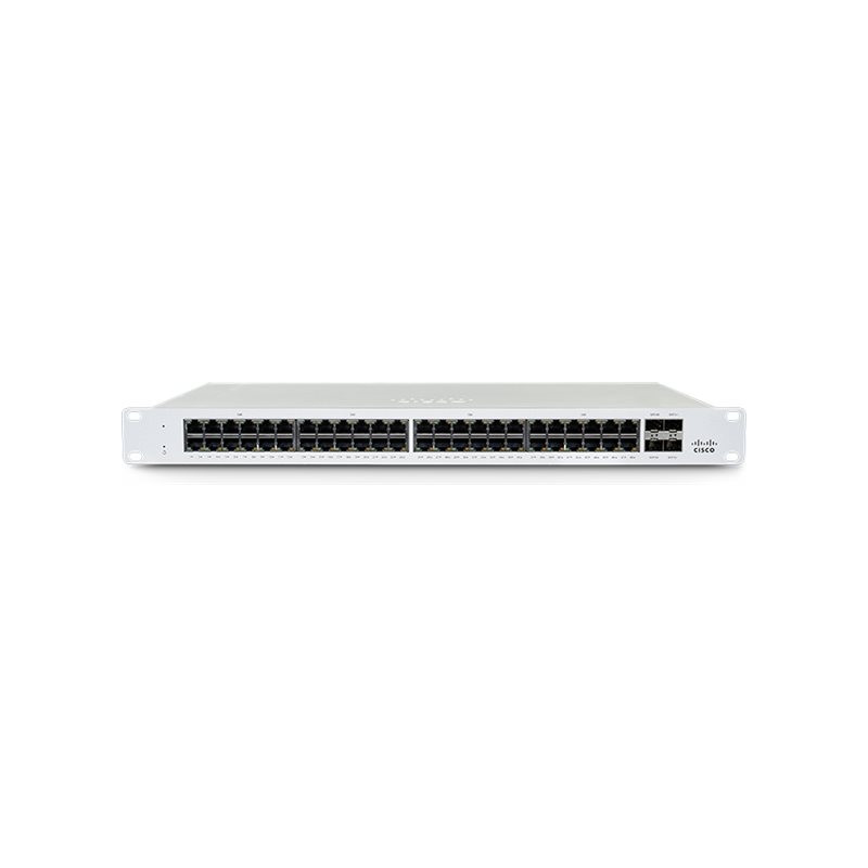 Cisco Meraki - Commutateur - Géré - 48 x 10 - 100 - 1000Base-T + 4 x Gigabit SFP - Montable sur rack (MS130-48)_1