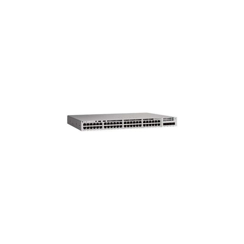 Network Essentials - commutateur - C3 - intelligent - 40 x 10 - 100 - 1000 (PoE+) + 8 x 100 -... (C9200-48PXG-E-RF)_1