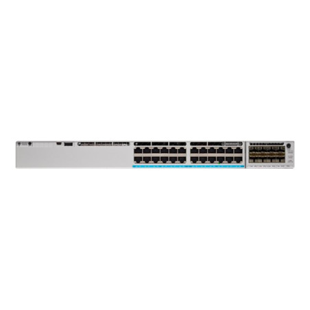 Network Essentials - commutateur - C3 - 24 x 10 - 100 - 1000 + 4 x SFP+ 10 Go (liaison mont... (C9300L-24T-4X-E-RF)_1