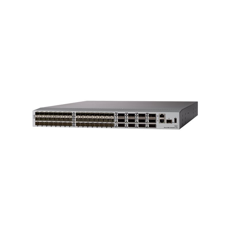 Commutateur - C3 - Géré - 48 x 1 - 10 - 25 Gigabit SFP + 12 x 40 - 100 Gigabit QSFP28 - Mon... (N9K-C93240YCFX2-RF)_1