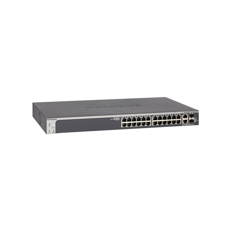 V3 - commutateur - L3 Lite - intelligent - 24 x 10 - 100 - 1000 + 2 x 10Gb Ethernet + 2 x Ether... (GS728TX-300EUS)_1