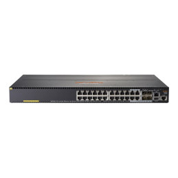 Commutateur - C3 - Géré - 20 x 10 - 100 - 1000 (PoE+) + 4 x SFP Gigabit combiné - Montable sur rack - P... (JL320A)_2