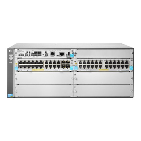 Commutateur - Géré - 44 x 10 - 100 - 1000 (PoE+) + 4 x 1 Gigabit - 10 Gigabit SFP+ - Montable sur rack ... (JL003A)_1