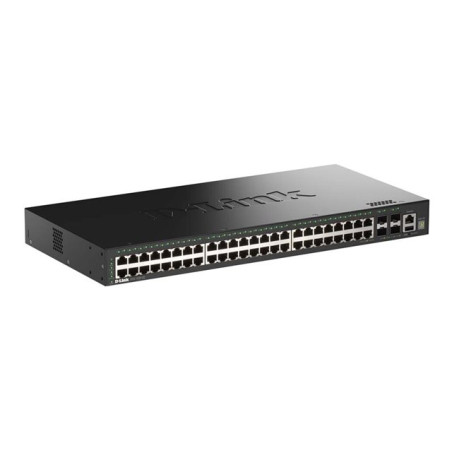 Commutateur - intelligent - 48 x 10 - 100 - 1000 + 4 x 10 Gigabit SFP+ - de bureau, Montable sur... (DGS-1530-52/E)_1