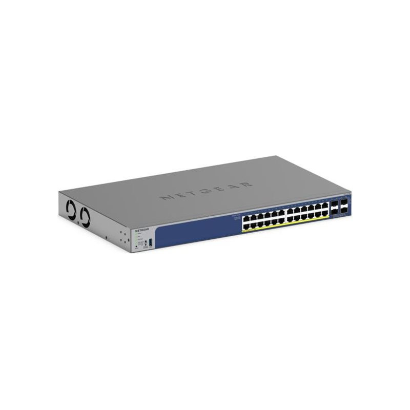 V3 - commutateur - L3 Lite - intelligent - 24 x 10 - 100 - 1000 (PoE+) + 4 x SFP+ - de bureau,... (GS728TXP-300EUS)_1