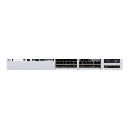 Commutateur - C3 - Géré - 24 x 10 - 100 - 1000 + 4 x 1 - 10 Gigabit (liaison montante) - Monta... (C9300L-24T-4X-M)_1