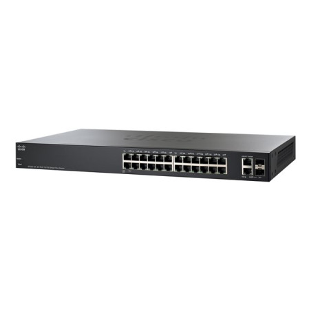 Cisco 220 Series SF220-24 - Commutateur - Géré - 24 x 10 - 100 + 2 x SFP Gigabit combiné - d... (SF220-24-K9-UK-RF)_1