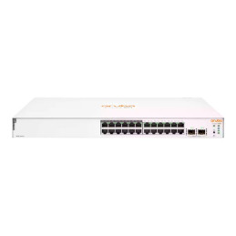 Commutateur - intelligent - 12 x 10 - 100 - 1000 + 12 x 10 - 100 - 1000 (PoE+) + 2 x Gigabit SFP - d... (JL813AABB)_2