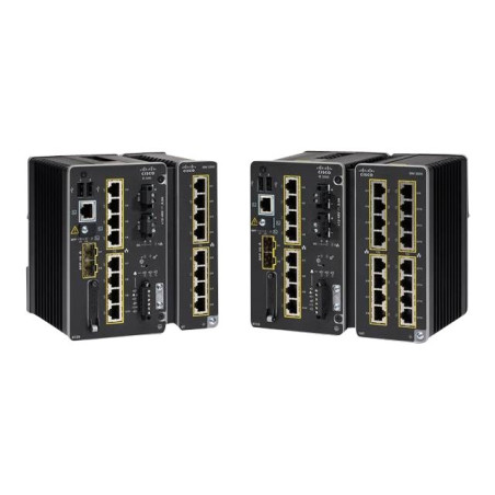 Network Advantage - commutateur - Géré - 10 x 10 - 100 - 1000 (8 PoE+) + 2 x SFP - Montage s... (IE-3300-8P2S-A-RF)_1