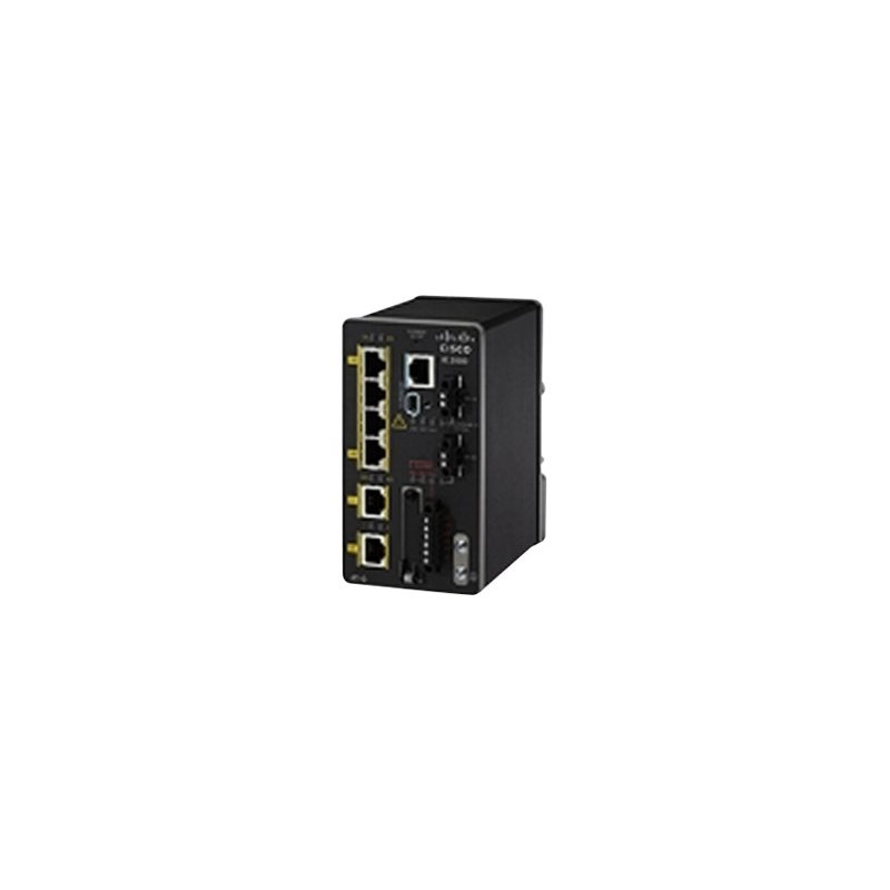 Commutateur - Géré - 4 x 10 - 100 + 2 x Gigabit SFP - Montage sur rail DIN - reconditionné (IE-2000-4TS-G-B-RF)_1