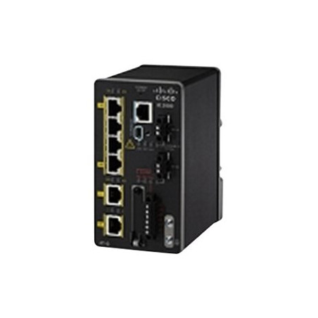 Commutateur - Géré - 4 x 10 - 100 + 2 x Gigabit SFP - Montage sur rail DIN - reconditionné (IE-2000-4TS-G-B-RF)_1