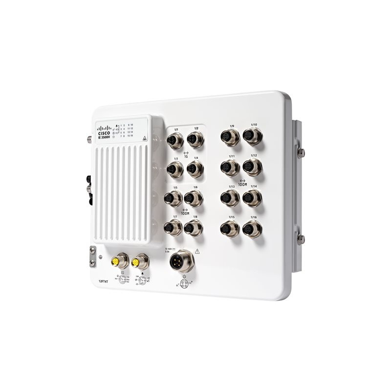 Commutateur - C3 - Géré - 4 x 10 - 100 - 1000 + 12 x 10 - 100 - fixation murale (IE-3500H-12FT4T-E)_1