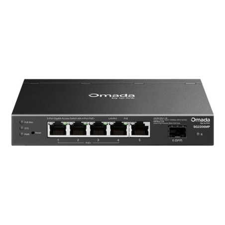 Omada Access 6-Port Gigabit Swi (SG2206MP)_1